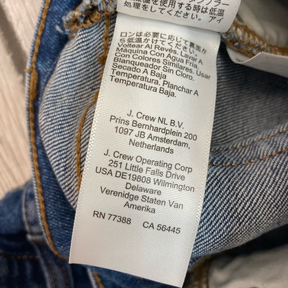 J. Crew Mid-Rise Flare Crop Jeans - Picture 9 of 10